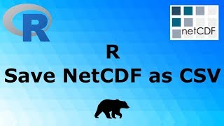 R  Save NetCDF as csv [upl. by Aiuqet]