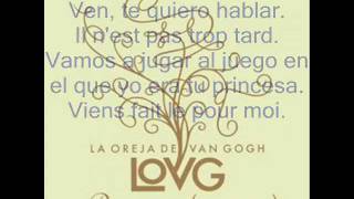 ParisDuo Pablo VillafrancaLa Oreja De Van Gogh Con Letra [upl. by Putscher864]