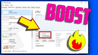 How to Boost Processor or CPU Speed in Windows 10 For Free 3 Tips [upl. by Hopfinger277]