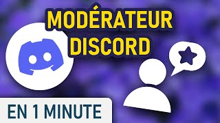 Créer un role de Moderateur dans un serveur Discord [upl. by Eleik]