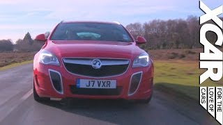 Vauxhall Insignia VXR Supersport Understated grunt  XCAR [upl. by Sergias]