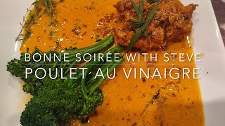 Lyonnaise Poulet Au Vinaigre French Comfort Food in Under an Hour [upl. by Rush575]