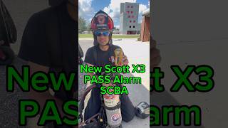 New Scott X3 PASS Alarm SCBA EPRA SCOTT AIR PACK mX3 PRO 👨‍🚒👩‍🚒🚒🇺🇸🇧🇷💪🚀 [upl. by Aikal]