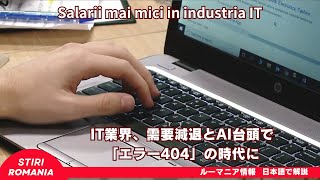 IT業界、需要減退とAI台頭で「エラー404」の時代に～給与20％減、インド人材との競争激化～ [upl. by Notyarb]