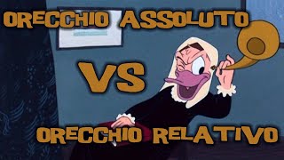 LEZIONI  ORECCHIO ASSOLUTO vs ORECCHIO RELATIVO [upl. by Dasteel665]