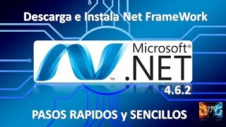 Como descargar e Instalar el Net Framework 462 Fácil y Rápido  Offline [upl. by Eemaj]