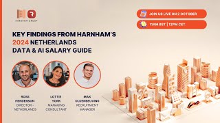 Key Findings from Harnham’s 2024 NL Data amp AI Salary Guide [upl. by Tteve]