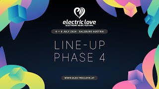 Electric love Festival 2024 LineUp Phase 3 [upl. by Bertelli768]