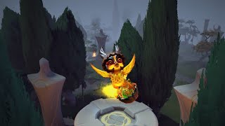 Dota 2 New Courier Unusual Blazing Hatchling  Ethereal flame  Dredge earth [upl. by Tad]