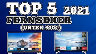 Beste Fernseher unter 300 Euro ➡️ Fernseher Bestenliste 2021 Deutsch [upl. by Oca]