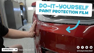 How To Successfully DIY PPF Wrap A Tesla Model X [upl. by Neirual]