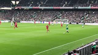 20190330 SV Werder Bremen  1 FSV Mainz 05 31  2 Tor Max Kruse [upl. by Ened89]