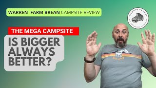 Warren Farm Holiday Centre Brean Review Breans best campsite [upl. by Yenobe]