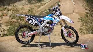 2014 Honda CRF250R Pro Circuit Peak Retro Look [upl. by Crespi726]