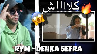 RYM  Dehka Sefra Official Music Video  reaction [upl. by Anivla]