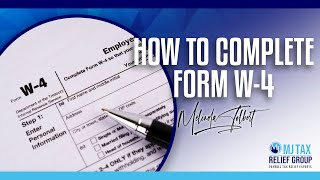 How to Complete Form W4 Tutorial [upl. by Barrow579]