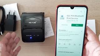 COMO INSTALAR TICKETERA TERMICA BLUETOOTH FÁCIL [upl. by Anilek]