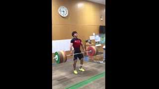 Toshiki Yamamoto dead lift 230×3 [upl. by Uhayile]