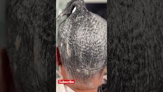 Natural homemade hair relaxer 😱‼️Cocaknotzcom Game changer subscribe youtube youtubeshorts [upl. by Alleiram]