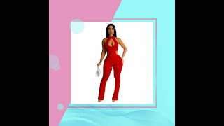 jumpsuit women jumpsuit women 2023 high quality one pieces club outfit for woman birthday outfits [upl. by Itoyj156]