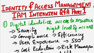 Identity and Access Management Interview Questions and Answers  Part 1  Cybersecurity Interview [upl. by Hubsher598]