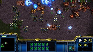 StarCraft Remastered 4K 60FPS Enslavers Campaign 3b  The Final Blow [upl. by Horatius177]