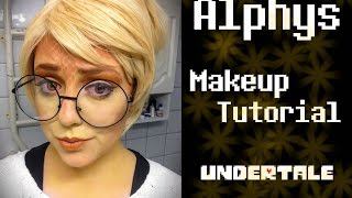 Alphys Undertale  Makeup Tutorial [upl. by Tneciv]