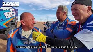 Unimog  Giulio Minelli Interview a skillful navigator in Dakar rally [upl. by Agler450]