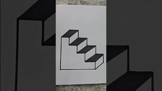 optical illusions drawing for kidseasy 3d illusion kidsdraw trending viralshort shortfeed [upl. by Wicks638]