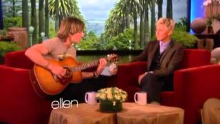 Keith Urban Sings quotFor Youquot Live on Ellen [upl. by Ob244]