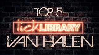 Top 5  Van Halen Solos  Licklibrary [upl. by Airamas985]