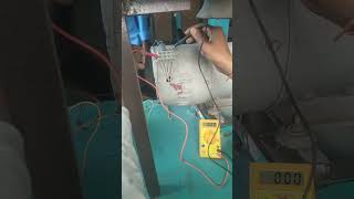 how to test an alternator voltage with multimeter  shorts  youtubeshorts  alternator [upl. by Rhonda]