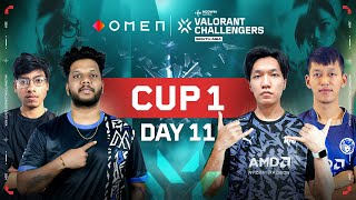 HINDI OMEN Valorant Challengers South Asia 2024  Cup 1Day 11 [upl. by Carmel]