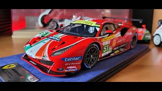 Ferrari 488 GTE EVO 24H Le Mans 2022 118 LookSmart [upl. by Bilbe509]