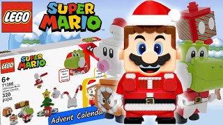 NEW Lego Super Mario ADVENT CALENDAR  Custom Mario Set [upl. by Ahsas]