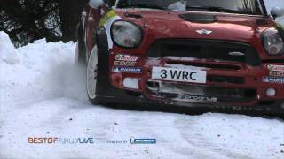 MINI testing before the Rallye MonteCarlo  BestofRallyLivecom [upl. by Yerag]