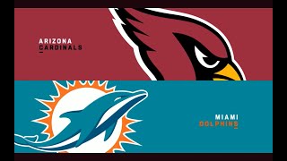 Game Highlights Arizona Cardinals vs Miami Dolphins NFL 2024 season Week 8 [upl. by Thesda916]