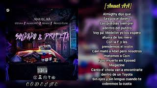 Anuel AA  Soldado Y Profeta Remix LETRA ft Ozuna Almighty Kendo Ñengo Flow [upl. by Silvana894]