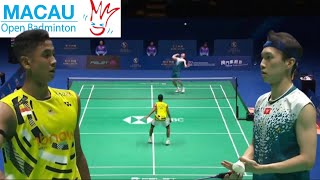 Alwi Farhan INA VS Ng Ka Long Angus HKG  Semifinal Macau Open 2024 Open 2024 [upl. by Mountfort446]