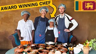 Cooking with Sri Lankas BEST CHEF [upl. by Neelyt6]