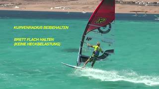 WindsurfManöver Easy Jibe [upl. by Ynot]