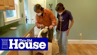 How to Strip a Hardwood Floor  This Old House [upl. by Hyacinthie]