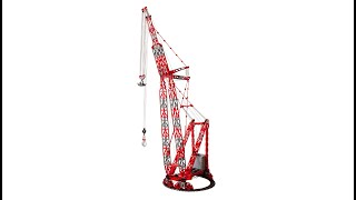 4K Lego Technic Mammoet PTC 200 DS Ring Crane [upl. by Nimrahc]