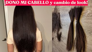 Transformación Radical ¡ Dono Mi Cabello y Cambio de Look [upl. by Drewett]