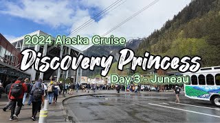 2024 Alaska Cruise with Discovery Princess  Day 3  Juneau  Mendenhall Glacier  4K VLOG [upl. by Namaan]