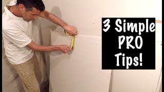 How to Cut Drywall EFFICIENTLY [upl. by Grenier731]