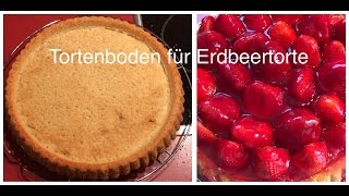 Tortenboden für Obsttorte HD Knackig wie ein Keks [upl. by Nuahsyd]