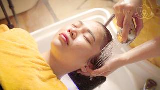 Feel the Magic of Skilled Hands ASMR Hair Wash amp Scalp Massage for Deep Calm at Co Ba Sai Gon Spa [upl. by Aihsile]