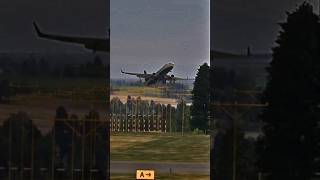 Plane ✈️ Caught in TERRIFYING Crosswind 💨 😱 [upl. by Pesvoh]