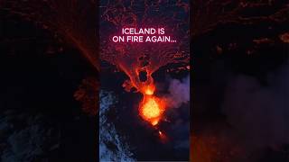 Iceland is on fire againfor the 7th time since Dec 2023 Heres why iceland volcano eruption [upl. by Abehsat]